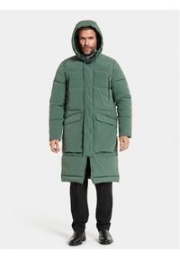 Didriksons Płaszcz zimowy Ejnar 504413 Zielony Regular Fit. Kolor: zielony. Materiał: syntetyk. Sezon: zima