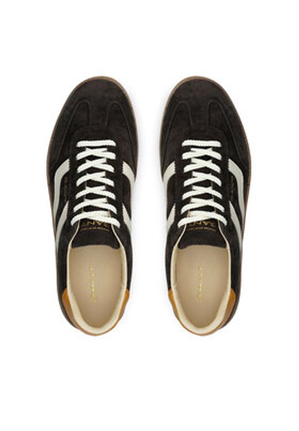 GANT - Gant Sneakersy 32633206 Brązowy. Kolor: brązowy. Materiał: zamsz, skóra