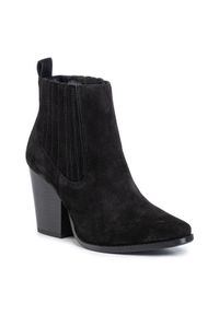 Roberto Santi Botki CH-127267 Czarny. Kolor: czarny. Materiał: zamsz, skóra #1