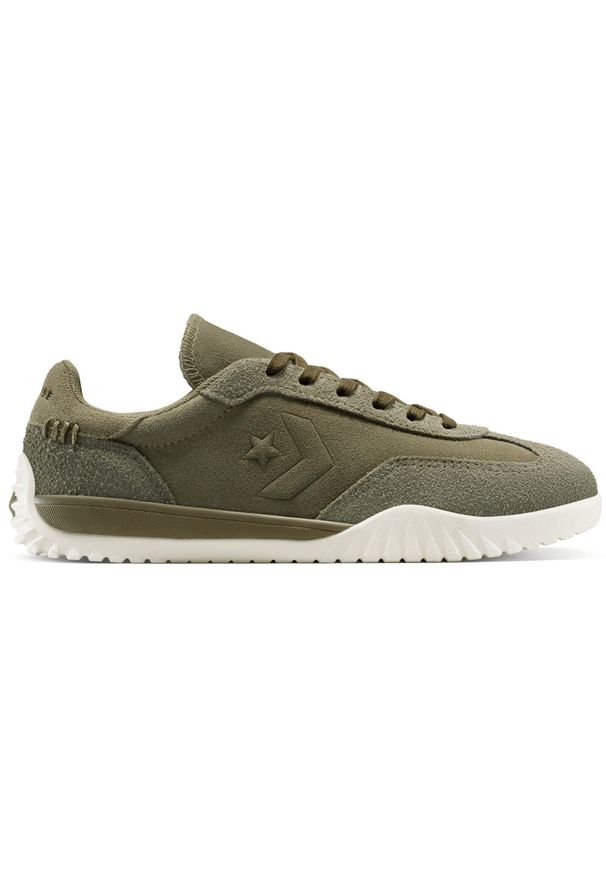 Buty sportowe męskie Converse Run Star Trainer. Kolor: zielony. Materiał: zamsz, materiał. Sport: bieganie