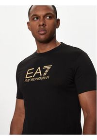 EA7 Emporio Armani T-Shirt 7M000007 AF10170 UC001 Czarny Regular Fit. Kolor: czarny. Materiał: bawełna