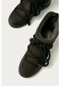 Inuikii - Śniegowce Classic 70202-005. Nosek buta: okrągły. Zapięcie: sznurówki. Kolor: szary. Materiał: guma #2