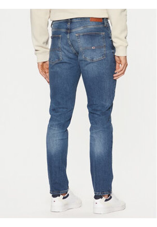 Tommy Jeans Jeansy Scanton DM0DM21136 Niebieski Slim Fit. Kolor: niebieski