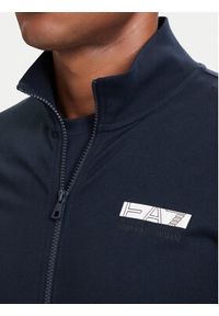EA7 Emporio Armani Dres 7M002424 AF13512 MB149 Granatowy Slim Fit. Kolor: niebieski. Materiał: bawełna #2
