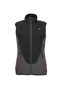 ZENZIMAT - LOAP Damska kamizelka softshell Urlanda. Kolor: szary, czarny, różowy, wielokolorowy. Materiał: softshell. Sport: turystyka piesza #1