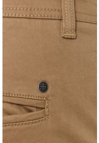 !SOLID - Solid Spodnie męskie kolor beżowy w fasonie chinos. Kolor: beżowy. Materiał: tkanina. Wzór: gładki #4
