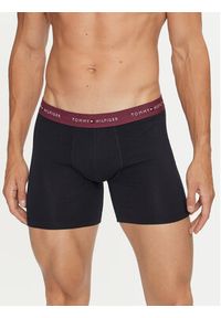 TOMMY HILFIGER - Tommy Hilfiger Komplet 3 par bokserek UM0UM02765 Czarny. Kolor: czarny. Materiał: bawełna #4