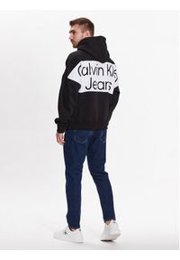 Calvin Klein Jeans Bluza J30J322527 Czarny Oversize. Kolor: czarny. Materiał: bawełna, syntetyk #4