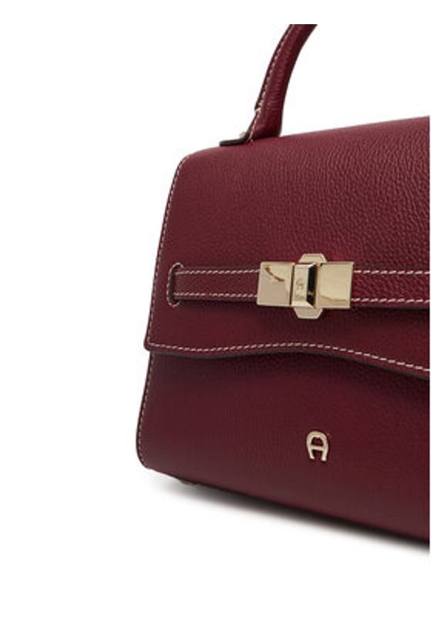 Aigner Torebka Farah S 133071 Bordowy. Kolor: czerwony. Materiał: skórzane