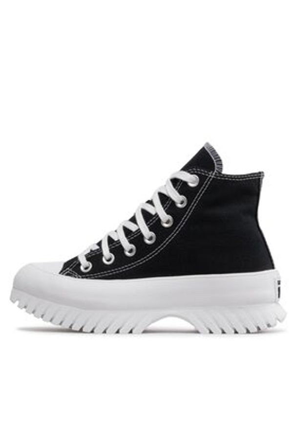 Converse Trampki Chuck Taylor All Star Lugged 2.0 Hi A00870C Czarny. Kolor: czarny. Materiał: materiał