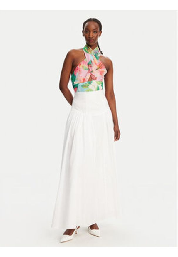 BARDOT - Bardot Bluzka Fontes Halter 59898TB Kolorowy Regular Fit. Typ kołnierza: dekolt halter. Materiał: syntetyk. Wzór: kolorowy