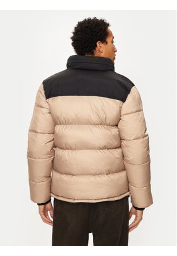 Schott NYC Kurtka zimowa UTAH Beżowy Regular Fit. Kolor: beżowy. Materiał: syntetyk. Sezon: zima