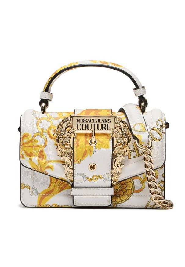 Versace Jeans Couture Torebka 75VA4BF6 Biały. Kolor: biały. Materiał: skórzane