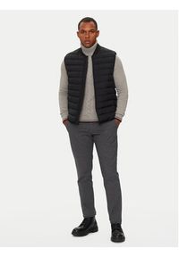 Tom Tailor Denim Kamizelka 1042139 Czarny Regular Fit. Kolor: czarny. Materiał: syntetyk #4