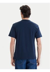 Versace Jeans Couture T-Shirt 80GAHT02 CJ00T Granatowy Regular Fit. Kolor: niebieski. Materiał: bawełna #4