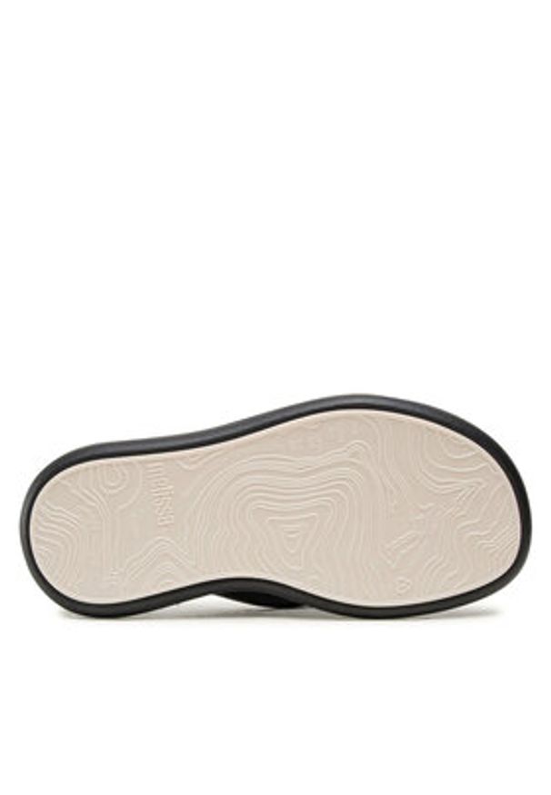 melissa - Melissa Japonki Flip Flop Free Ad 33531 Czarny. Kolor: czarny