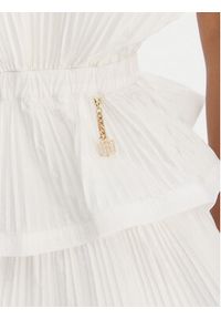 Fracomina Sukienka koktajlowa FQ26SD1007W83101 Biały Regular Fit. Kolor: biały. Materiał: syntetyk. Styl: wizytowy #5