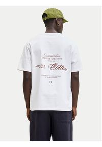 Jack & Jones T-Shirt Roar 12288099 Biały Regular Fit. Kolor: biały. Materiał: bawełna #2