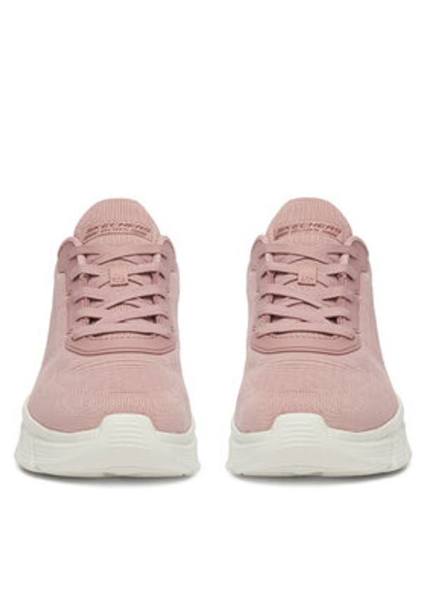 skechers - Skechers Sneakersy BOBS B FLEX HI 117385 BLSH Różowy. Kolor: różowy. Materiał: materiał