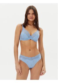 Hunkemöller Biustonosz z fiszbiną Diva 301189 Błękitny. Kolor: niebieski. Materiał: syntetyk #5