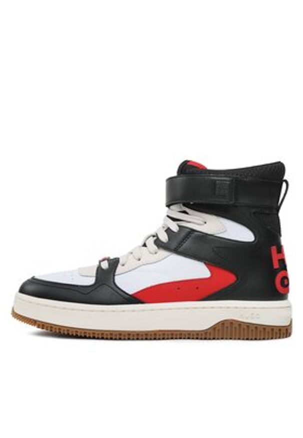 Hugo Sneakersy 50498483 Kolorowy. Materiał: skóra. Wzór: kolorowy