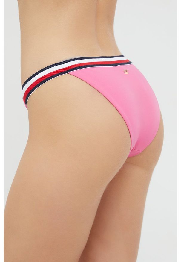 TOMMY HILFIGER - Tommy Hilfiger figi kąpielowe kolor fioletowy. Kolor: fioletowy. Materiał: materiał