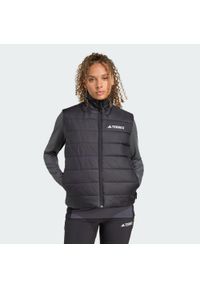 Adidas - Ocieplana kamizelka Terrex Multi Essentials CLIMAWARM. Kolor: czarny. Technologia: ClimaWarm (Adidas). Sport: turystyka piesza