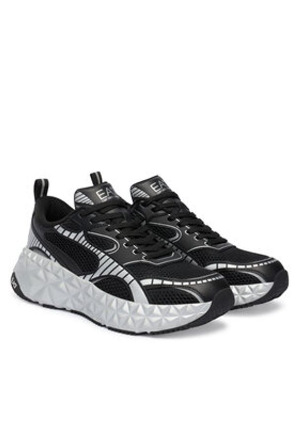 EA7 Emporio Armani Sneakersy X8X238 XK431 MC026 Czarny. Kolor: czarny. Materiał: materiał