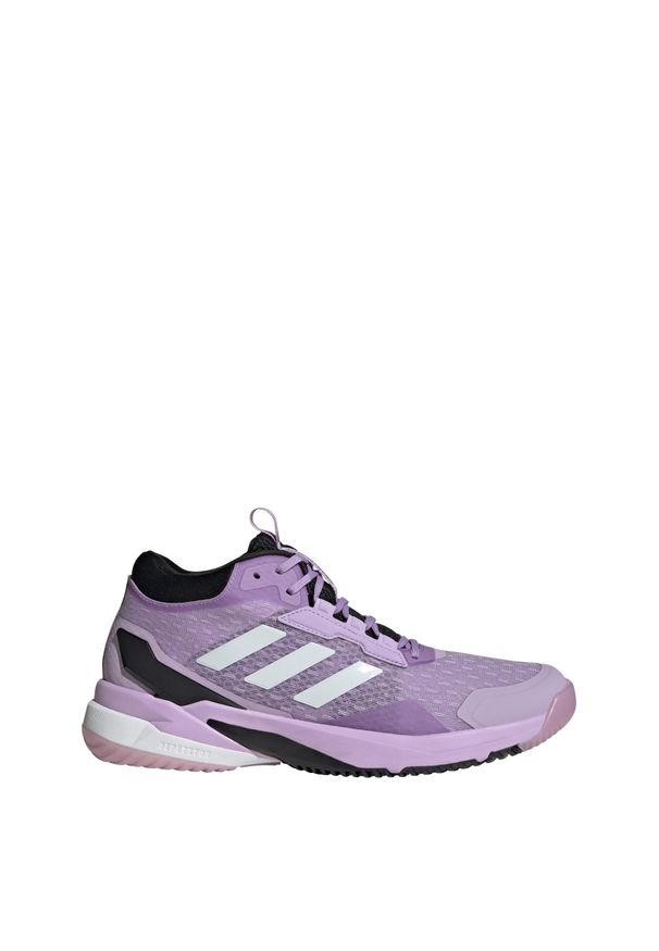 Adidas - Buty halowe Crazyflight 6 Mid. Kolor: biały, czarny, różowy, wielokolorowy. Sport: siatkówka