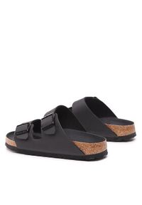 Birkenstock Klapki Arizona 1019069 Czarny. Kolor: czarny. Materiał: skóra #3