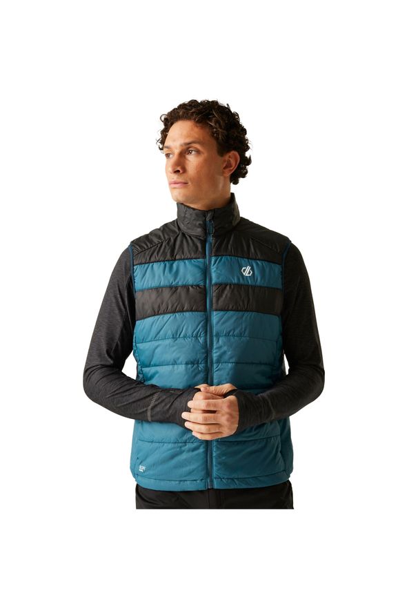 DARE 2B - Bezrękawnik Męska Touring II. Kolor: wielokolorowy, niebieski, czarny. Długość rękawa: bez rękawów. Sport: turystyka piesza