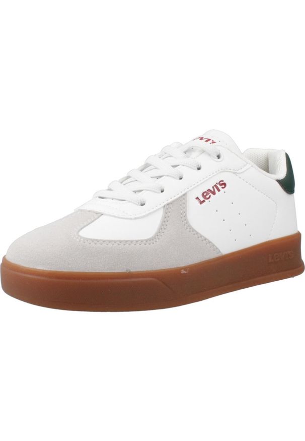Levi's® - Buty LEVI'S GABHAN Biały. Okazja: na co dzień. Kolor: biały. Materiał: syntetyk, tkanina