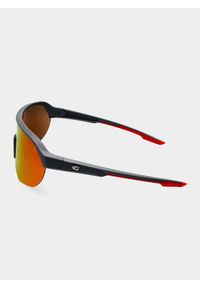 GOG - Okulary Goggle Perseus - matt grey/red - POL 3 red. Kolor: szary