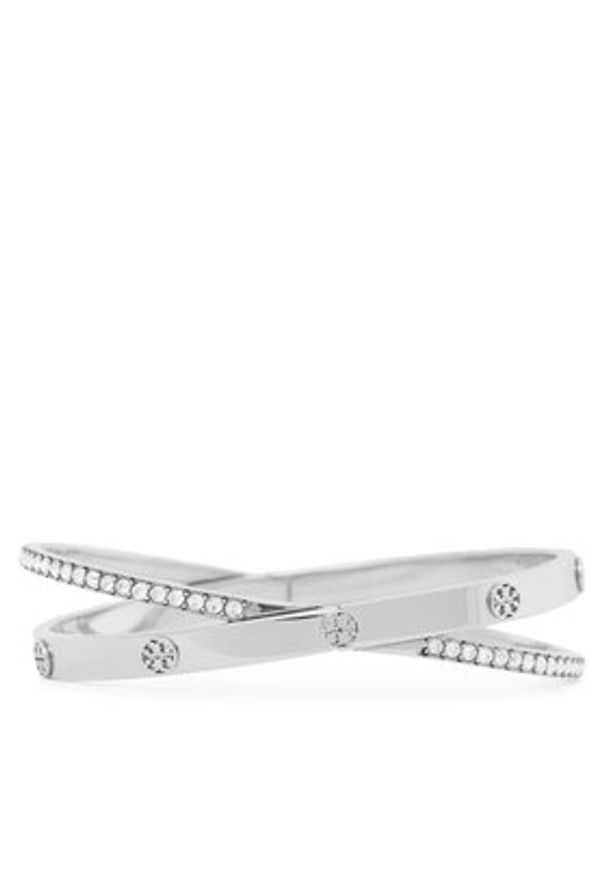 Tory Burch Bransoletka 184428 Srebrny. Materiał: ze stali, ze stali nierdzewnej. Kolor: srebrny