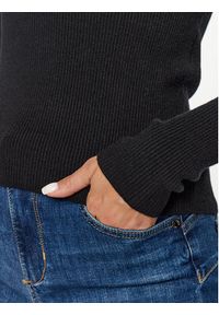 Vero Moda Sweter 10291120 Czarny Slim Fit. Kolor: czarny. Materiał: syntetyk #3