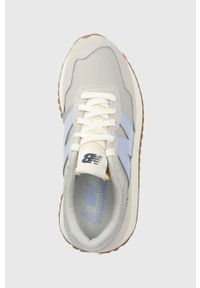 New Balance sneakersy WS237GB kolor szary. Nosek buta: okrągły. Zapięcie: sznurówki. Kolor: szary. Materiał: guma. Obcas: na platformie