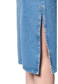 Lee - LEE THELMA SKIRT DAMSKA SPÓDNICA JEANSOWA CLEAN CALLIE L38EGAZE. Materiał: jeans