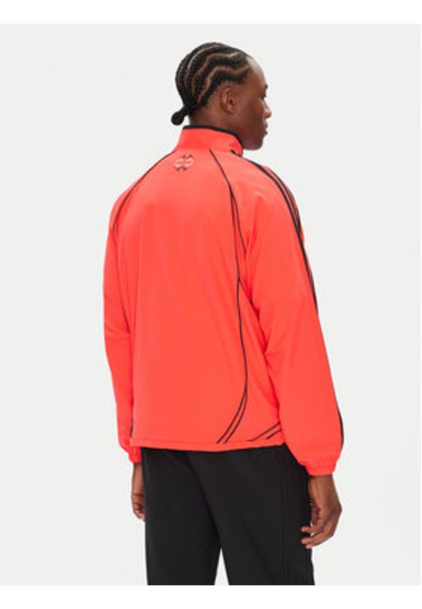 Adidas - adidas Bluza Teamgeist adicolor JW5867 Czerwony Loose Fit. Kolor: czerwony. Materiał: syntetyk