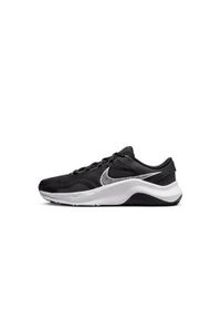 Buty treningowe męskie Nike Legend Essential 3. Zapięcie: sznurówki. Kolor: czarny. Materiał: guma, materiał, tkanina, syntetyk. Szerokość cholewki: normalna