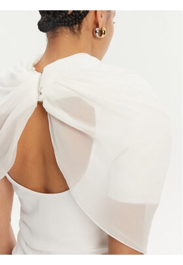 JACQUEMUS Sukienka koktajlowa 24H251DR130-1555 Biały Regular Fit. Kolor: biały. Materiał: syntetyk. Styl: wizytowy