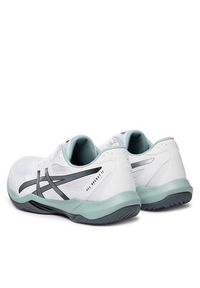 Asics Buty halowe Gel-Rocket 12 1071A116 Biały. Kolor: biały. Materiał: skóra #4