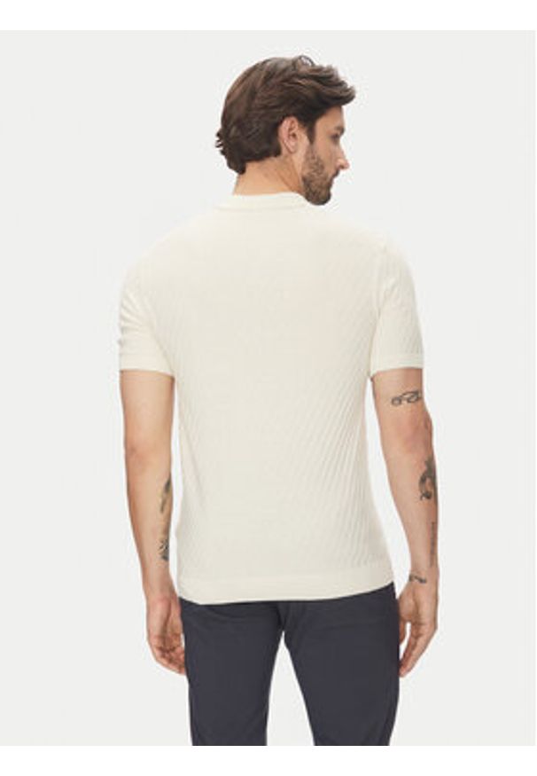 Pierre Cardin Polo C5 51314.5094 Szary Slim Fit. Typ kołnierza: polo. Kolor: szary. Materiał: bawełna