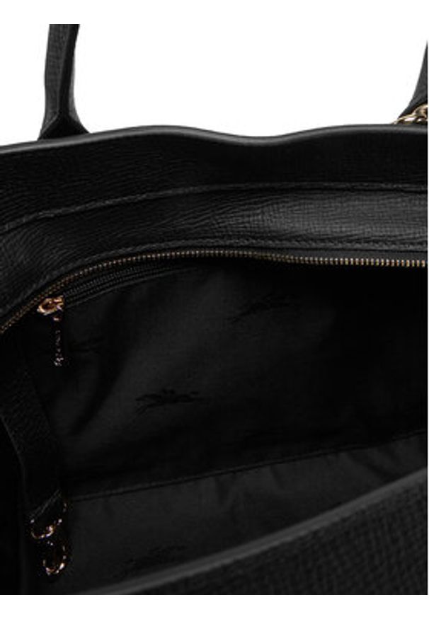 Longchamp Torebka 10104HTA Czarny. Kolor: czarny. Materiał: skórzane