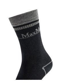 Max Mara Leisure Skarpety długie Gabarra 2426556018 Szary. Kolor: szary. Materiał: materiał, bawełna