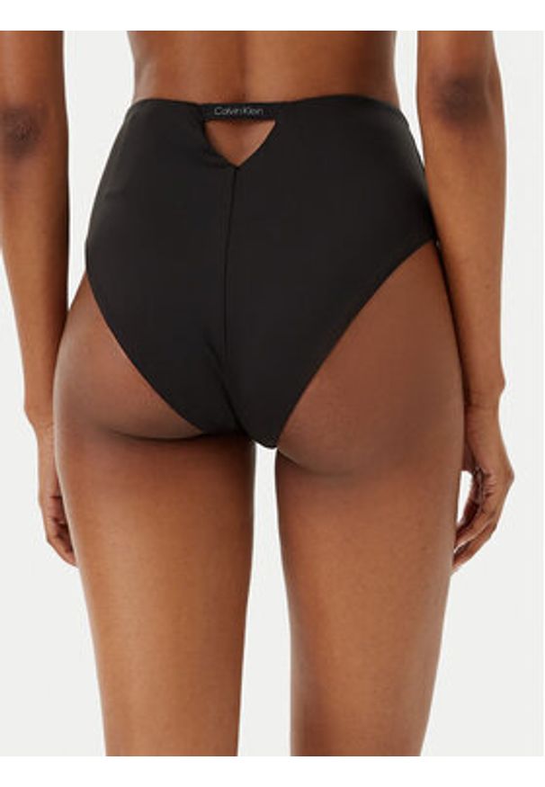 Calvin Klein Swimwear Dół od bikini KW0KW02795 Czarny. Kolor: czarny. Materiał: syntetyk