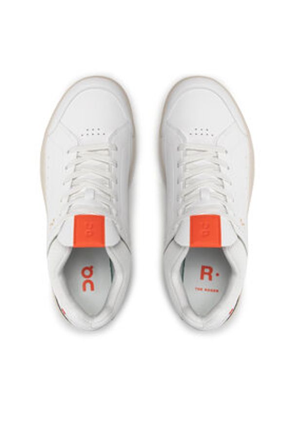 On Sneakersy The Roger 48.99156 Biały. Kolor: biały. Materiał: skóra