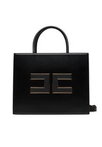 Torebka Elisabetta Franchi. Kolor: czarny