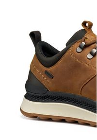Geox Sneakersy U Spherica Actif X2 U56HMA 00045 C2002 Brązowy. Kolor: brązowy. Materiał: skóra