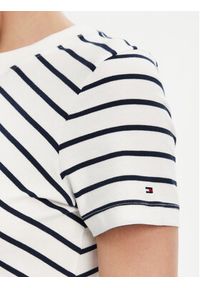 TOMMY HILFIGER - Tommy Hilfiger Sukienka codzienna WW0WW44547 Biały Regular Fit. Okazja: na co dzień. Kolor: biały. Materiał: bawełna. Typ sukienki: proste. Styl: casual #3