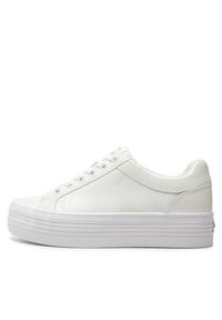 Calvin Klein Jeans Sneakersy Bold Vulc Flatf Low Lth Nbs Mr YW0YW01408 Biały. Kolor: biały